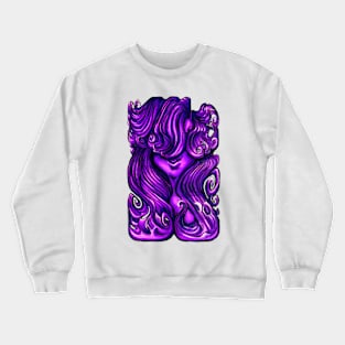 Luscious Locks - Spring Crocus Crewneck Sweatshirt